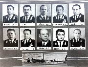 Преподаватели. 1-й ряд: Михеев В.А., Емец, Ушаков А.Н., Барышев В.С., Скубко Р.А.
2-й ряд: Григорьев В.А., Апрелев В.П., Груздев Н.М., Кудин Л.В., Морев О.Г.