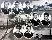 Выпускники. Попов Вяч. А., Иванов В.К., Попов Вл.А., Матвеев А.Н.,
Палкин А.А., Амбарцумян В.В., Давыдов В.В.