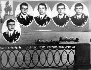 Выпускники. Цыганов Е.А., Бекренёв Е.Л., Мельников А.Н., Гречишкин В.А., Михайлов С.М.