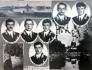Выпускники. Лопаткин В.Г., Протасов Л.А., Дробинский А.Г., Репин Ю.М., Безпальчев А.К., Ермаков Н.В.