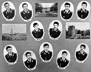 18.	Молодые лейтенанты: 1-й ряд: Янченко С.Ф., Русак О.В., Детинин В.Б., Нестеров Н.А., Кононенко В.П., Ткаченко А.А.
2-й ряд: Мягков В.В., Бобров Б.П., Чумало М.М., Крапивин Г.А., Астапов А.А.