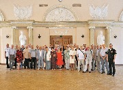 30.06.2023. Санкт-Петербург. Зал Революции. Встреча, посвященная 50-летию поступления в ВВМУ им. Фрунзе. Посещение училища.
