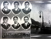Выпускники. Корнилов А.Г., Сидоров А.Ф., Вопиловский Е.К., Порошин Ю.В., Попов Н.Н., Федяев В.В.
