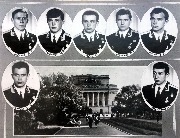 Выпускники. Лихачев И.П., Цветков Б.А., Лисенков В.Л., Кудин Ю.С., Михаеш П.Ф., Синяк Е.С., Файзулин Н.А.
