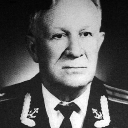 Капитан 1 ранга Евдокимов Александр Петрович, ветеран Великой Отечественной войны.