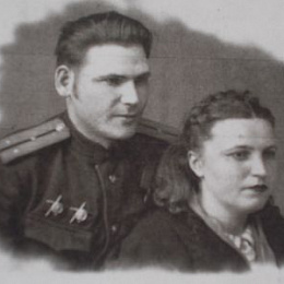 Власов Борис Михайлович с супругой.