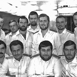 1981г. К-399 667а. 8 ДиПЛ. Тихий океан БС. Кают-компания 2 отсека. Где-то под Сан-Франциско.