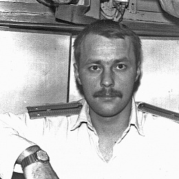 1981г. К-399 667а. 8 ДиПЛ. Тихий океан БС. Навестил штурманскую рубку. Где-то под Сан-Франциско.