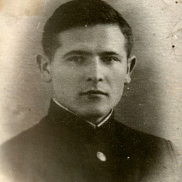 Лейтенант Белокопытов Г.И. Ленинград, июль 1941 г.