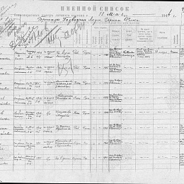Именной список безвозвратных потерь л/состава с 11 мая 1944 г. Бригады ПЛ ЧФ.